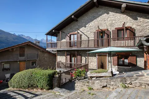Casa Mauro con vista su Aosta