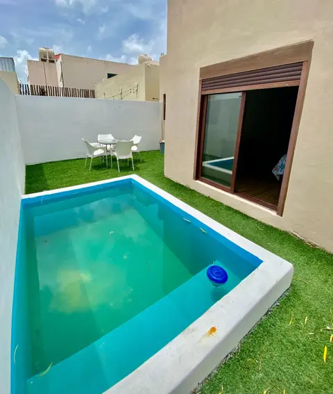Casa de piedra 2 cuartos Chicxulub