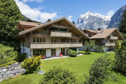 Exklusives Chalet mit Panoramablick auf die Eiger Nordwand