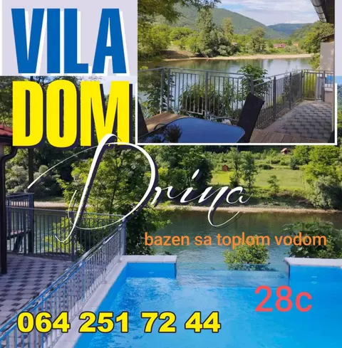 Vila Dom Drina Zatvoreni Bazen