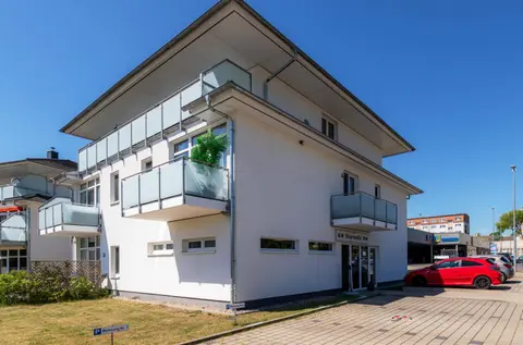 Hafensegler am Stadthafen Röbel