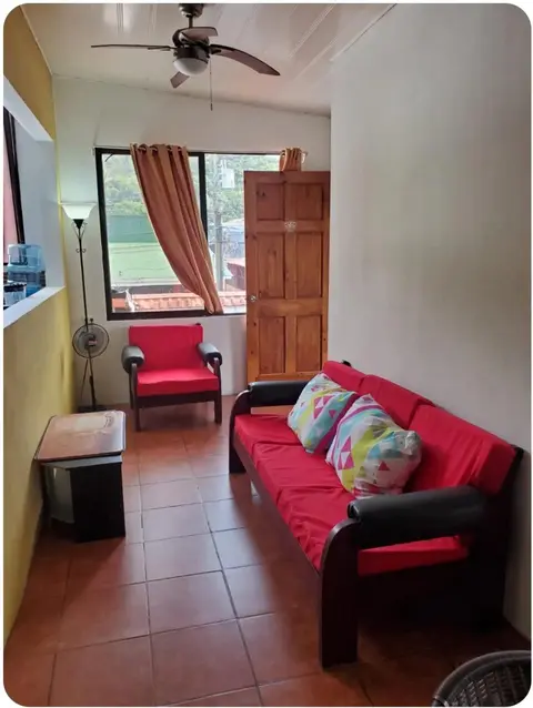 Comfortable fully equipped apartment just 6 kilometers from Manuel Antonio, with parking and fast WiFi
