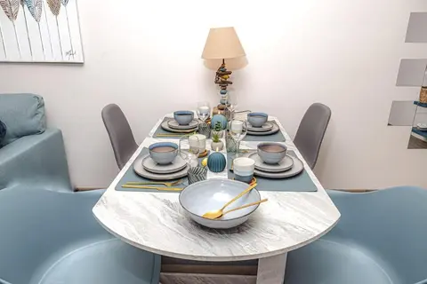 Summer flat by the beach&Taverna
