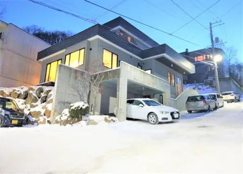 Equipped with barrel sauna and jacuzzi glamping VILLA CARTA Sapporo Hokkaido Jpn - Vacation STAY 3011