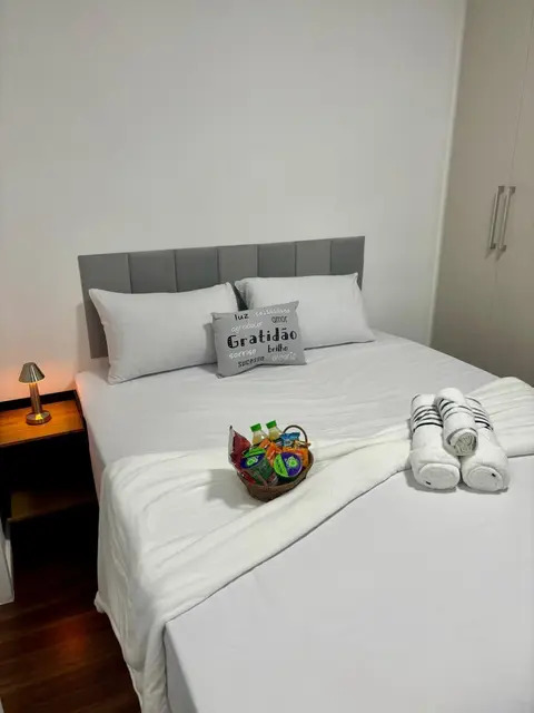 Studio 104 Home Office Completo Cama Queen e Ar Condicionado Vista Panorâmica