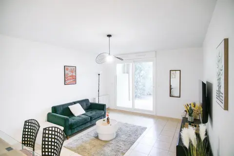 T2 cosy avec jardin & parking gratuit - Quartier Beauregard