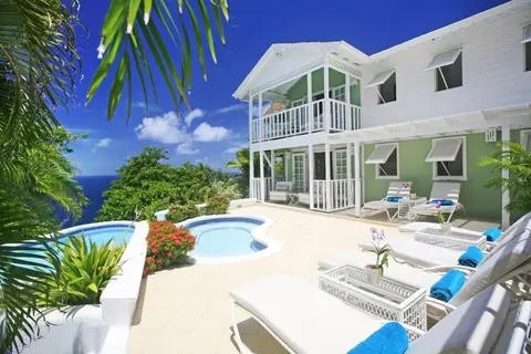 Beautiful cliffside 3 bedroom villa - Saline Reef 3 Villa by RedAwning