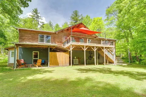 Jasper Apartment w/ Patio & Creek Access