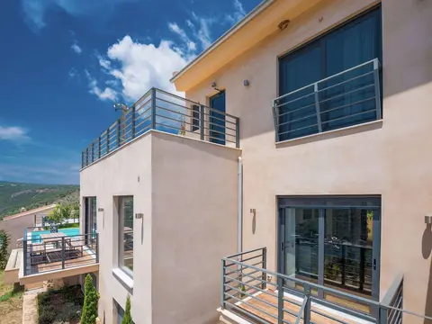 Sivota Bay View Villa with Hot Tub, Private Pool, Garden