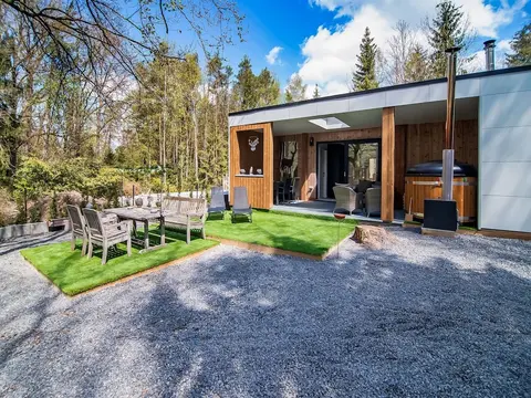 Holiday Home in Biron With Barrel Sauna