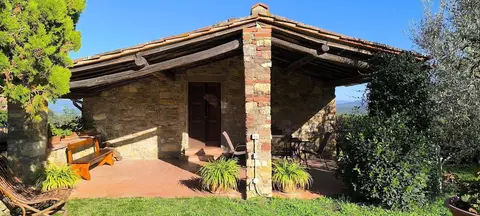 Farmhouse in Tuscany With Olive Grove Views