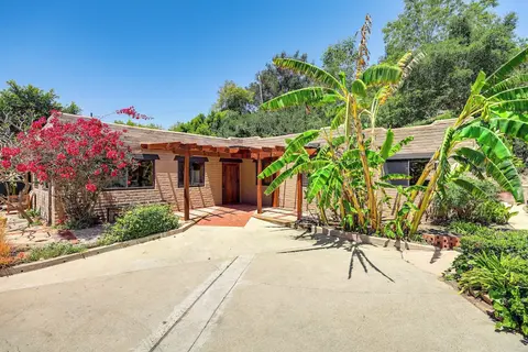 Montecito Adobe Home w/ Ridge & City Skyline View