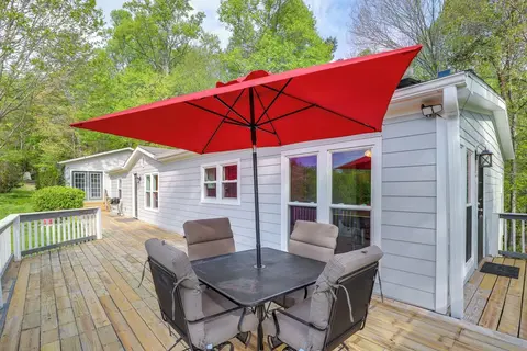 Deck & Views: Secluded Retreat in Fairview!