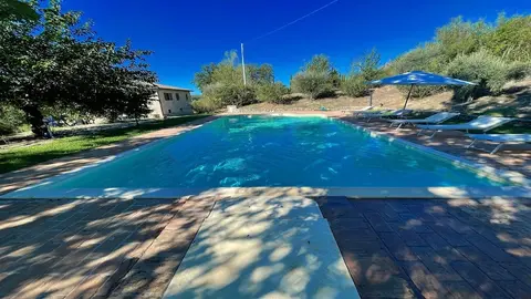 Slps 10 in 5 Bedrms + 5 Bathrms. Detached Villa With Play Area. Walk to Todi