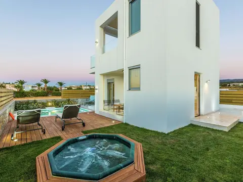 Luxury Villa, Private Pool & Beach, Pigianos Kampos, Rethymno Area, NW Coast