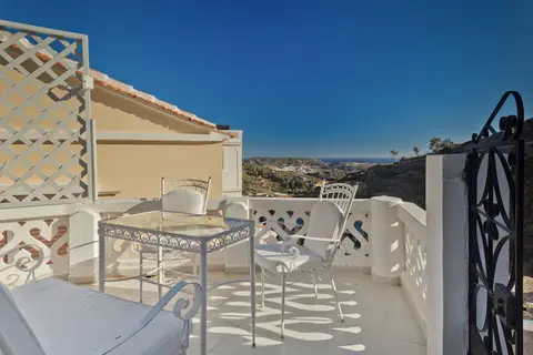 White Traditional House