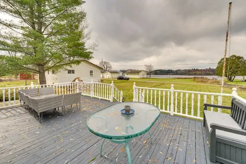 Lakefront Reed City Home w/ Fire Pit on 2 Acres!