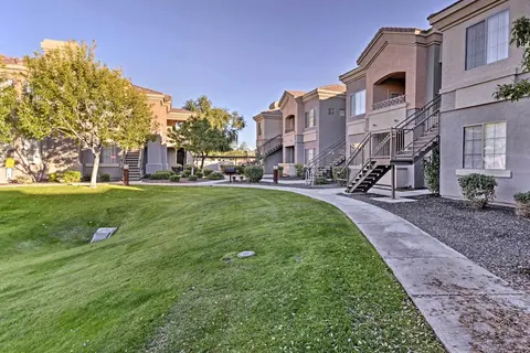 Patio & Resort Perks: Gated Gilbert Condo