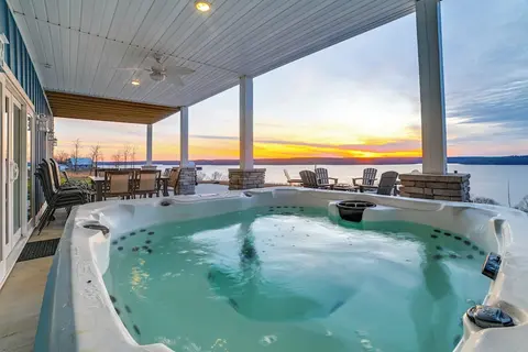 Massive Lake Views & Stunning Sunsets: Waverly Gem