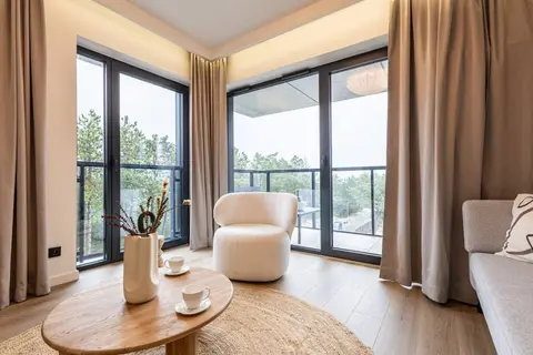 Sunrise Nowoczesny Apartament Widok na las i Morze