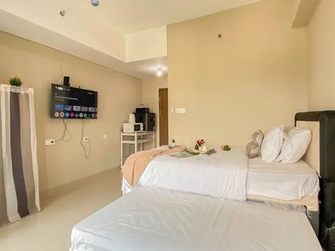 Simple Rest Studio (No Kitchen) At Lrt City Sentul - Royal Sentul Park Apartment