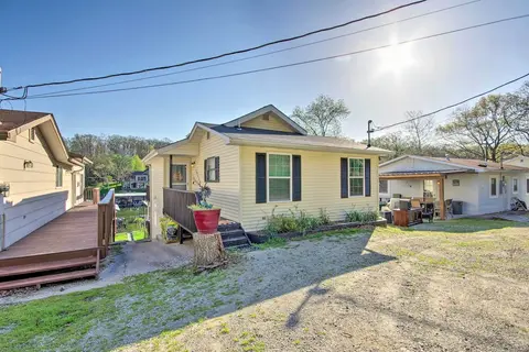 Boat Slip, Fire Pit: Lakefront Sunrise Beach Home!