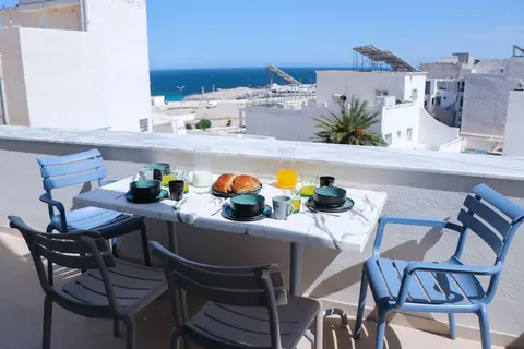 Duplex Avec Terrasse vue mer et Ville Pieds Dans l eau