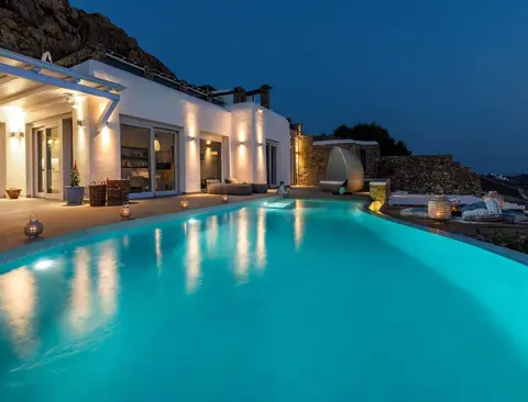 Villa With Views to Delos Island