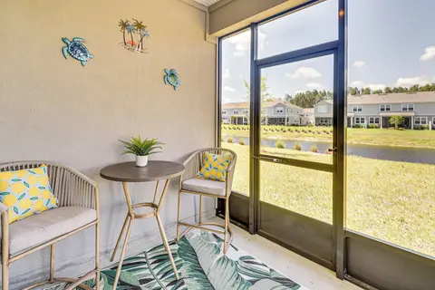 7 Mi to European Village: Pond-front Townhome!