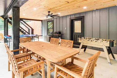 Blue Ridge Adventure Base: Grill, Play, Explore!