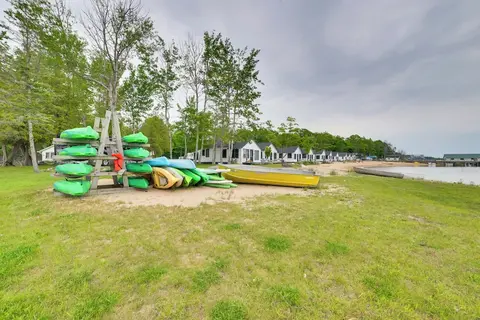 Dock & Beach Access: Lake Huron Home in Cedarville