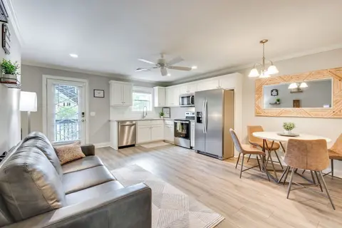 Walk to Main St & River: Downtown Helen Condo