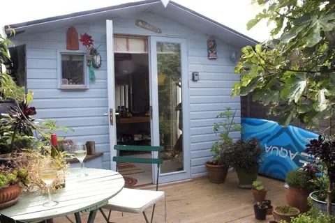 The Artist's Cabin By The Sea