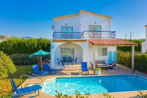 Argaka Sun Villa Tria Large Private Pool Walk to Beach Sea Views A C Wifi - 3271