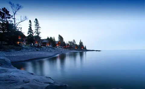 Temperance Landing on Lake Superior