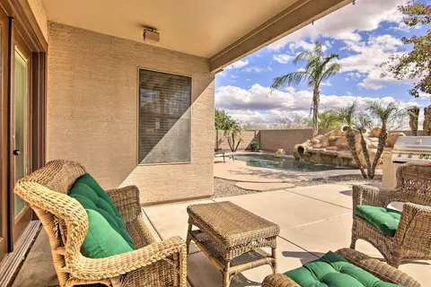 Game Room & Pool w/ Slide: Mesa Oasis!