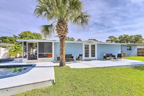 Merritt Island Home w/ Private Pool & Patio!