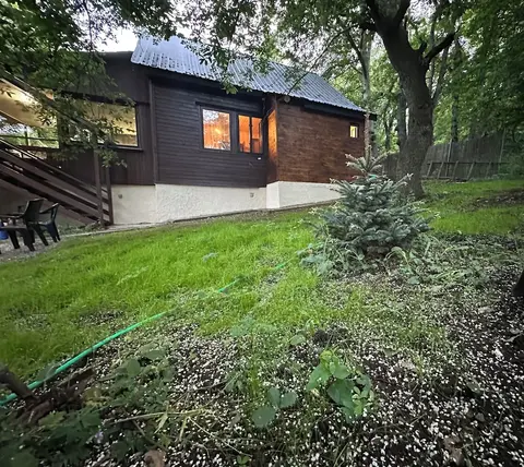 Wooden nice house