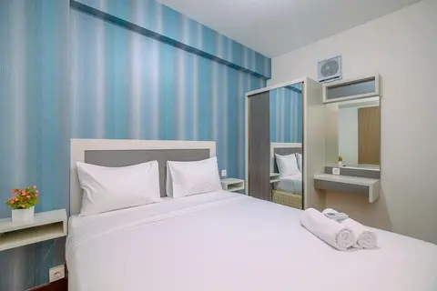 Minimalist and Cozy Stay 2BR at Podomoro Golf View Apartment