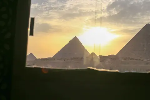 sultan pyramids view