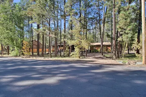 Fireplace, Deck & Grill: Pinetop Cabin Rental!