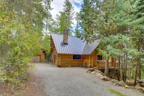 Hand-crafted Cabin w/ Whitefish Lake Views!