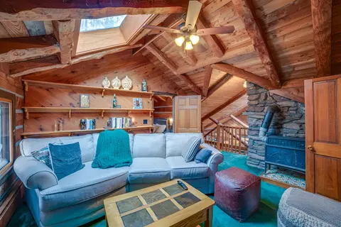 Cozy Otego Cabin w/ Wood-burning Fireplace & Pond!