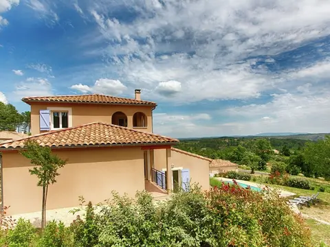 Lovely Villa in Joyeuse With Private Swimming Pool