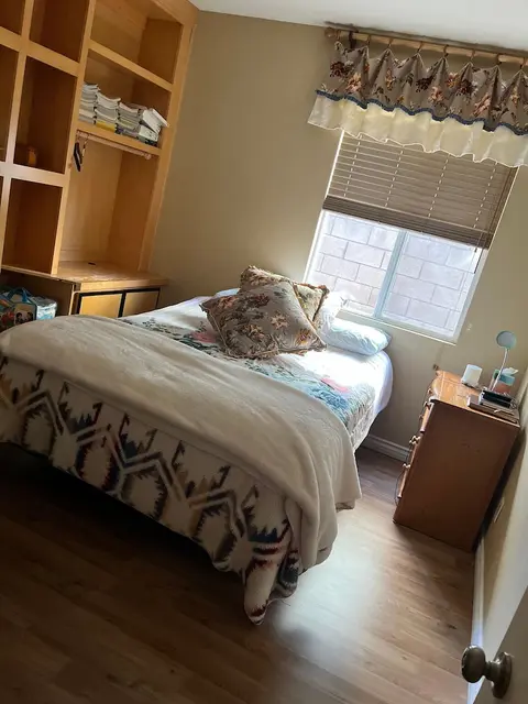 One Bedroom With its Full Bathroom
