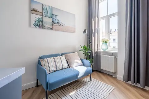 Sunny & Quiet Former Library Apartment