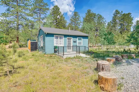 Patio & Hot Tub: Cozy Cabin Retreat in Bailey!