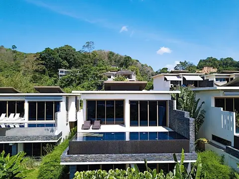 "seaview Hilltop Wow 2br 250sqm Pool Villa Naithon Beach"