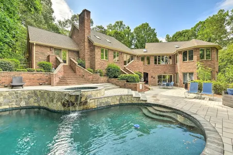 Luxury Mooresville Manor w/ Pool & Lake Access!
