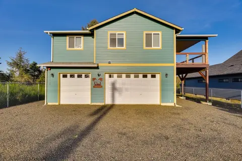 Canal-front Home in Ocean Shores w/ Dock & Views!